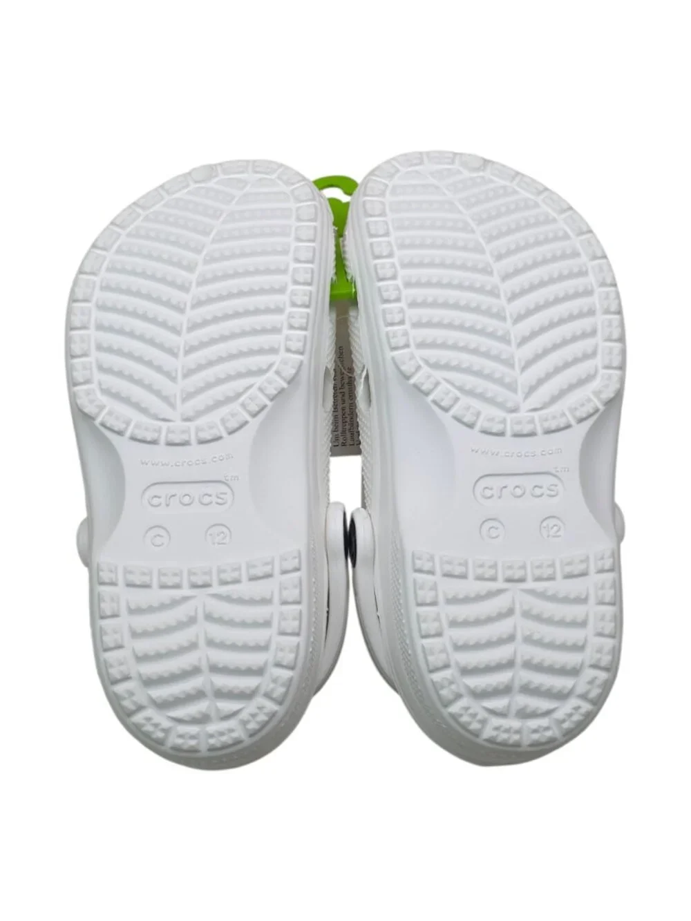 Crocs Baya Clog K Kids Unisex Sz C12 Lightweight Durable Comfort Slip-On Sandals